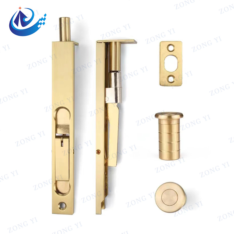 Ключалка с плъзгащо се заключване със скрит лост от цинкова сплав - 3