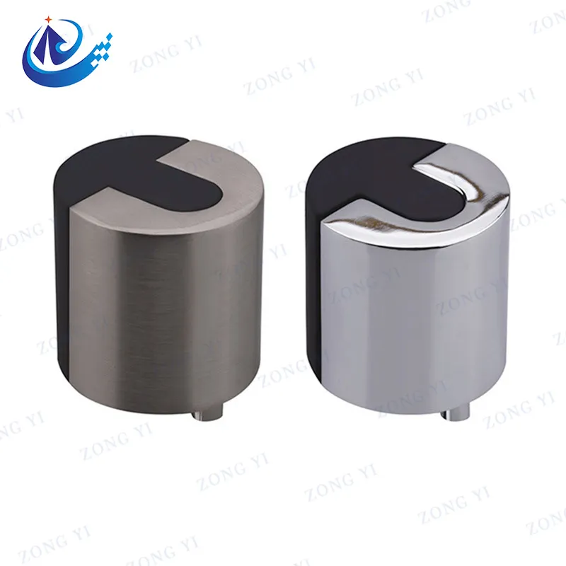 Zinc Alloy Door Stop With Rubber