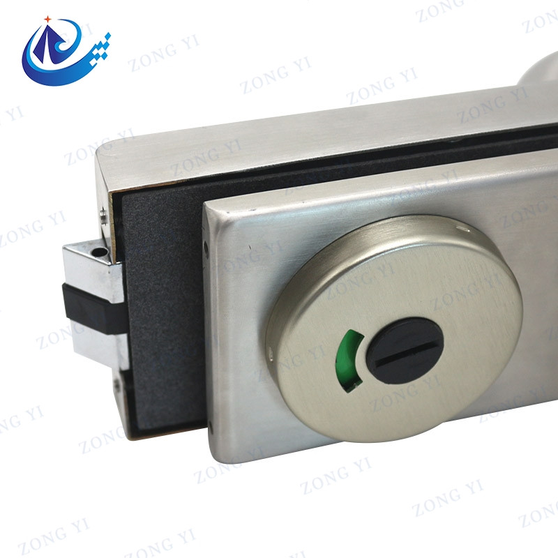 Стъклена ключалка за врата от цинкова сплав - 3