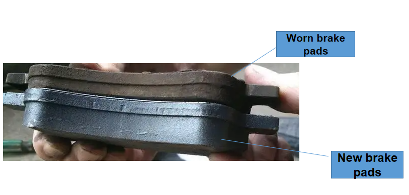What's Wrong With the Inconsistent Wear of the Left and Right Brake Pads?