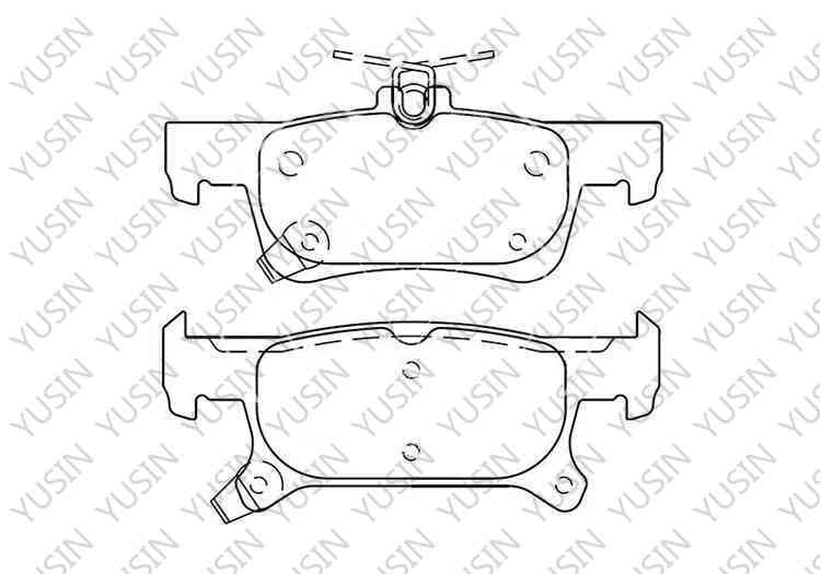 Brake pad for Buick Envision