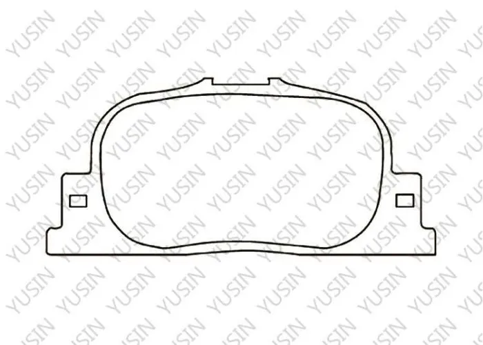 Brake pad for Geely SC7