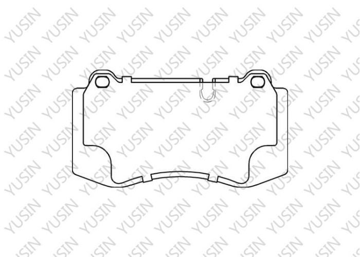 Brake pad for MERCEDES-BENZ S350