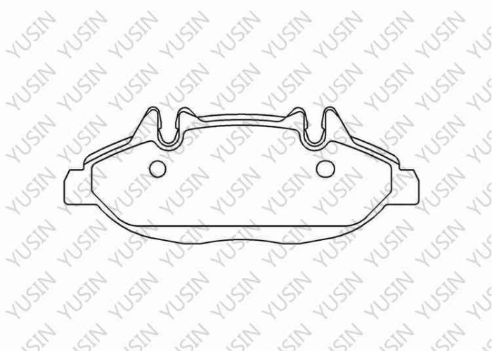 Brake pad for Mercedes Benz W639