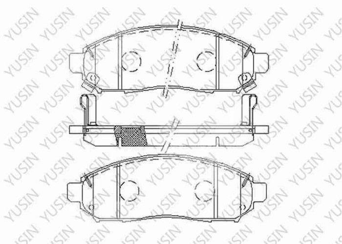 Brake pad for Nissan Frontier 6