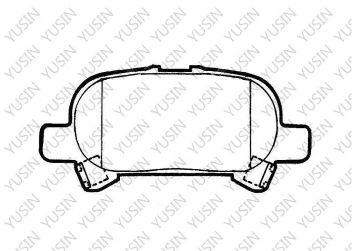 Brake pad for Toyota Avalon GSX3