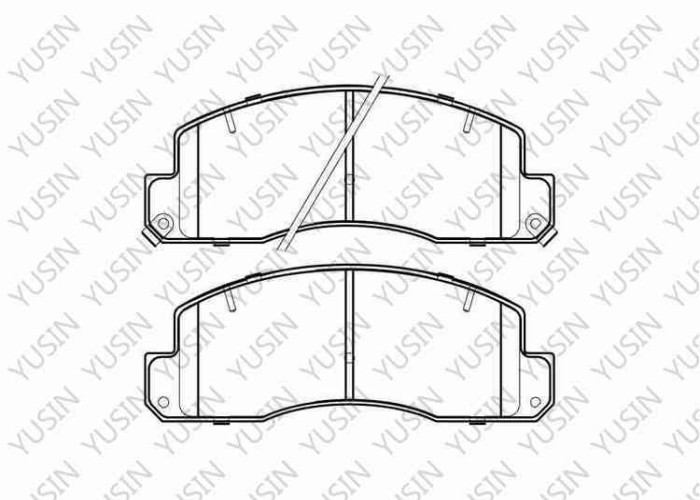 Brake pad for Toyota Coaster RZB4