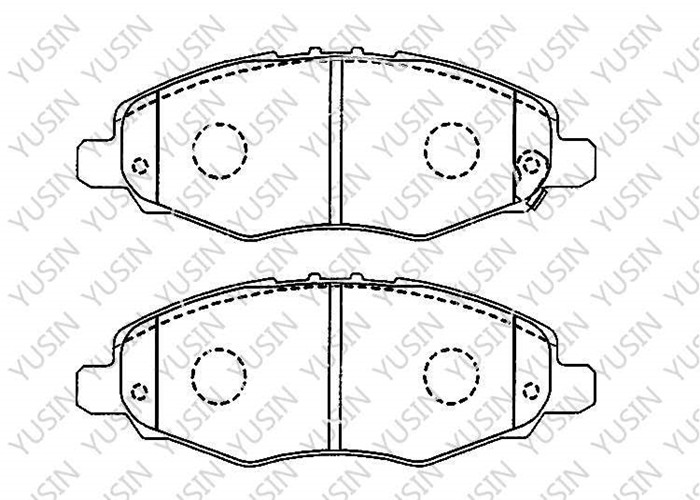Brake pad for Toyota hilux