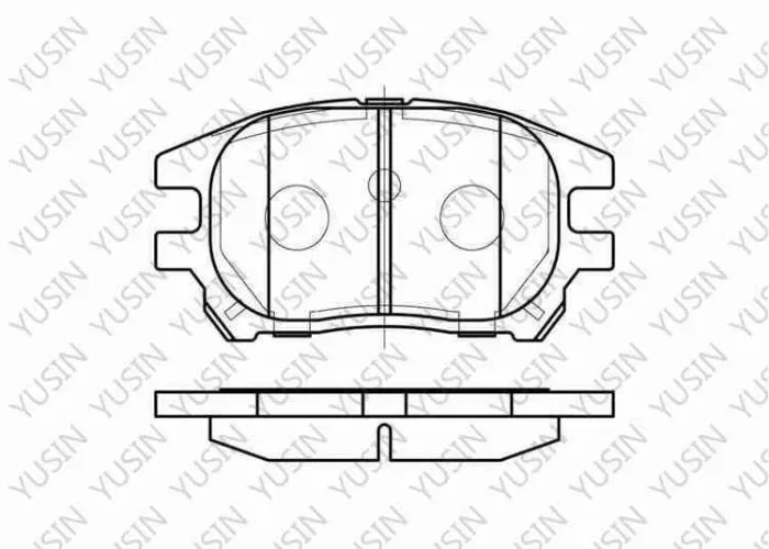 Brake pad for Toyota MCU15