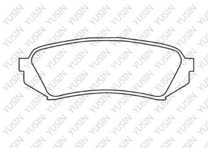 Brake pad for Toyota Prado 4.2/4.7