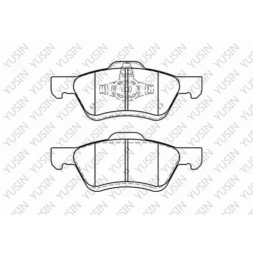 D1047 Front Brake Pad