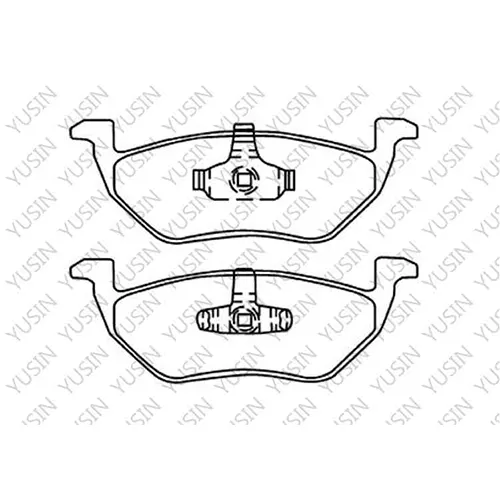 D1055 Rear Brake Pad