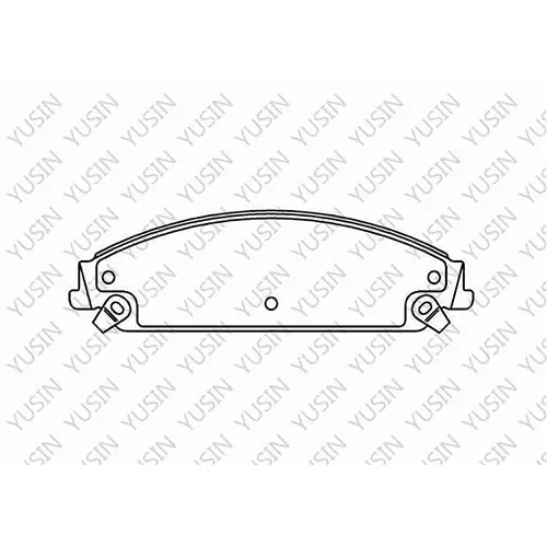 D1058 Front Brake Pad