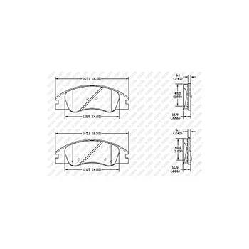 D1074 Front Brake Pad