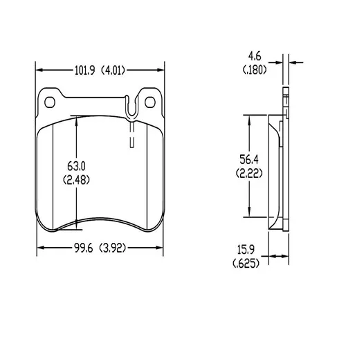 D1121 Front Brake Pad