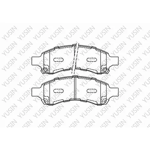 D1169 Front Brake Pad