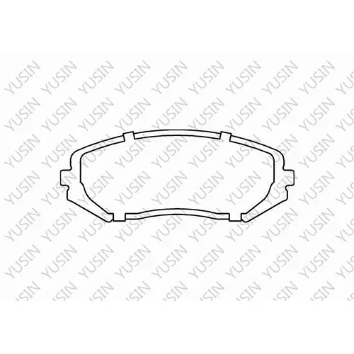 D1188 Front Brake Pad