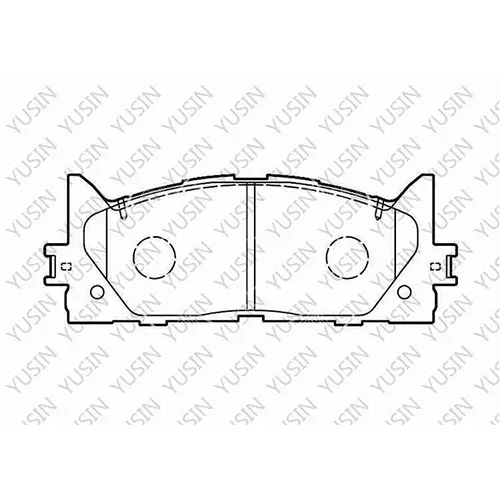 D1222 Front Brake Pad