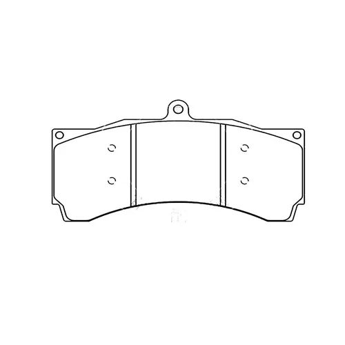 D1238 Front Brake Pad