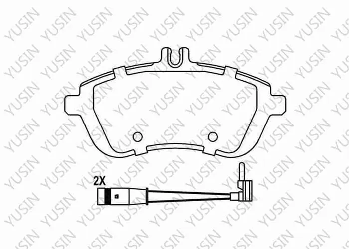 D1340 Front Brake Pad