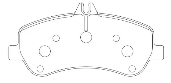 D1406 Front Brake Pad