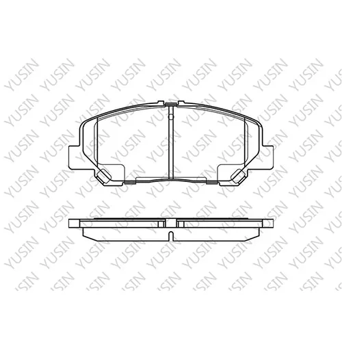 D1524 Front Brake Pad