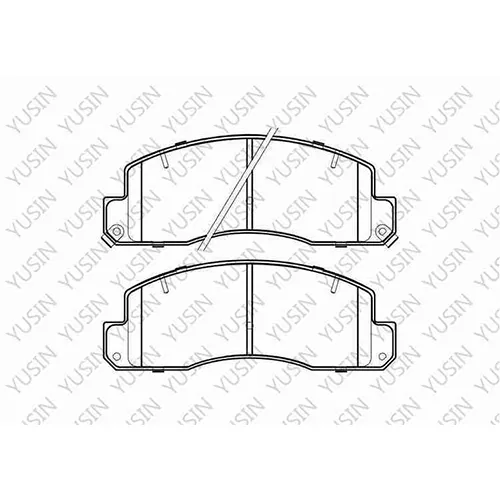 D1550 Front Brake Pad