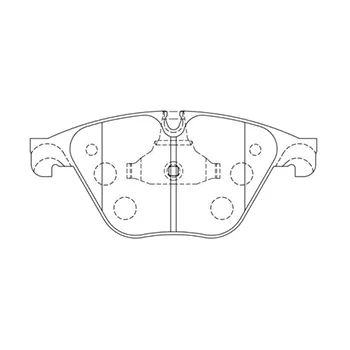 D1597 Front Brake Pad