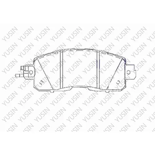 D1650 Front Brake Pad