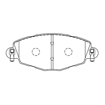 D1703 Front Brake Pad