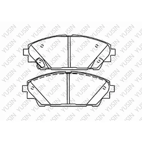 D1728 Front Brake Pad