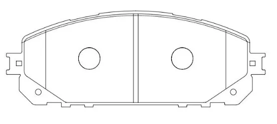 D1843 Front Brake Pad