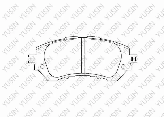 D1950 Front Brake Pad