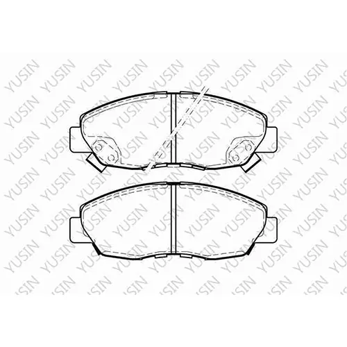 D1956 Front Brake Pad