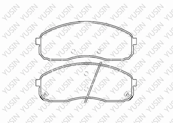 D1996 Front Brake Pad