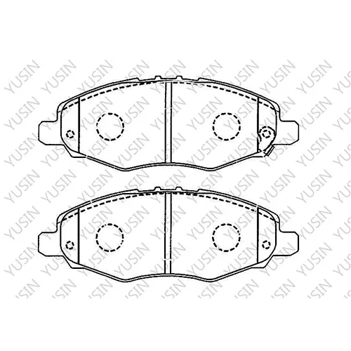 D2057 Front Brake Pad