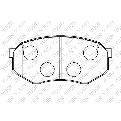 D433 Front Brake Pad