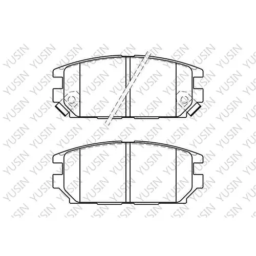 D532 Rear Brake Pad