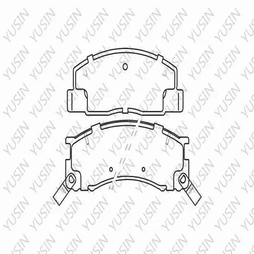 D615 Front Brake Pad