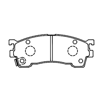 D637 Front Brake Pad