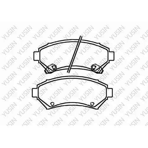 D699 Front Brake Pad