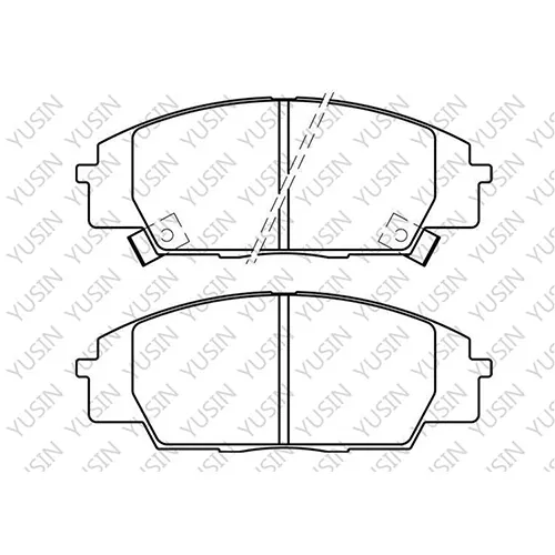 D829 Front Brake Pad