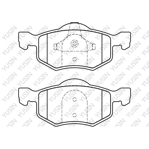 D843 Front Brake Pad