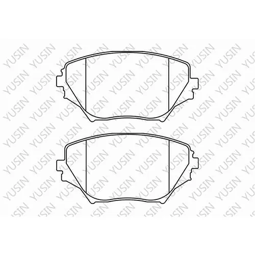 D862 Front Brake Pad