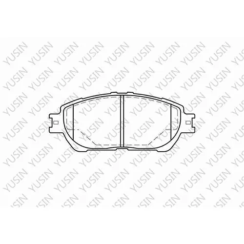 D906 Front Brake Pad