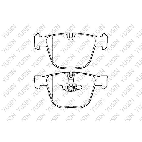 D919 Rear Brake Pad