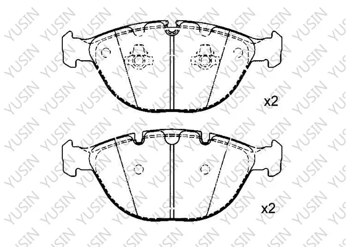 D920 Front Brake Pad