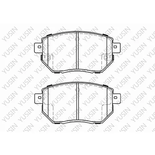 D969 Front Brake Pad