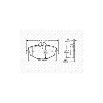 D987 Front Brake Pad