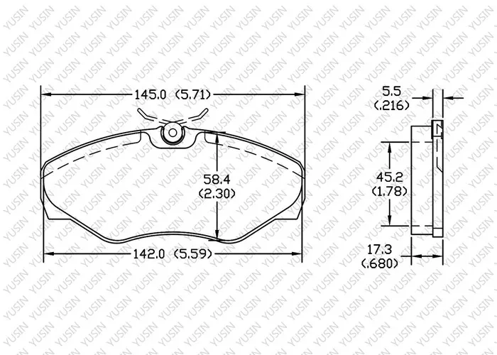 GDB1466 Front Brake Pad